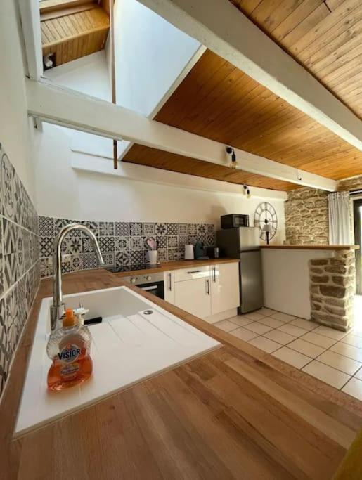 Maison De Pecheur Bord De Mer Bois Et Pierre 6-8 Pers Plobannalec Zewnętrze zdjęcie
