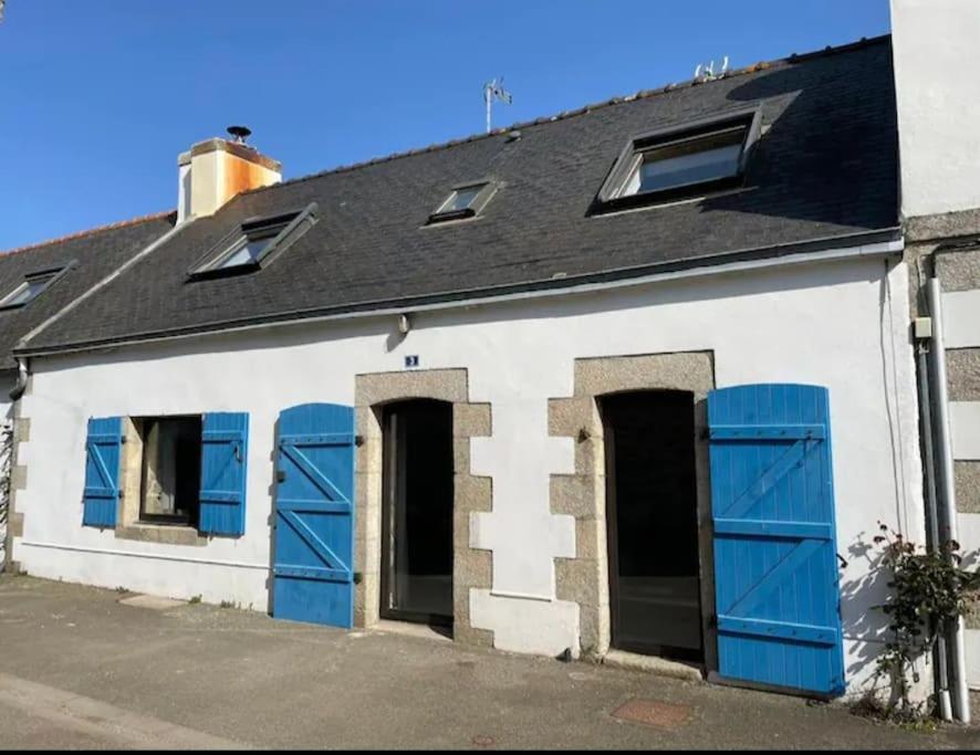 Maison De Pecheur Bord De Mer Bois Et Pierre 6-8 Pers Plobannalec Zewnętrze zdjęcie