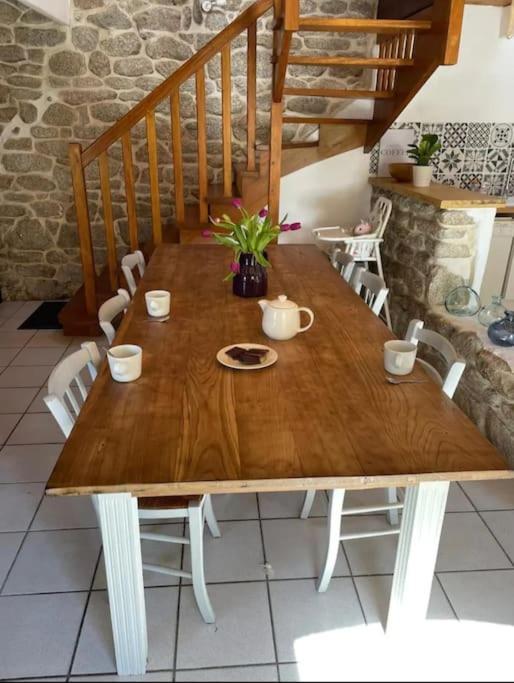 Maison De Pecheur Bord De Mer Bois Et Pierre 6-8 Pers Plobannalec Zewnętrze zdjęcie