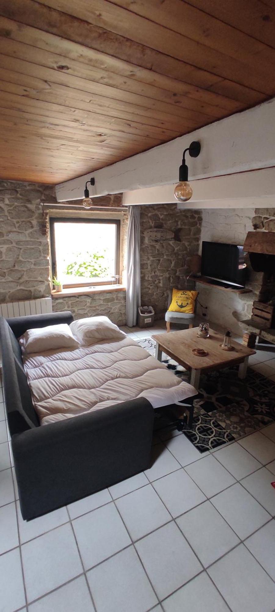 Maison De Pecheur Bord De Mer Bois Et Pierre 6-8 Pers Plobannalec Zewnętrze zdjęcie